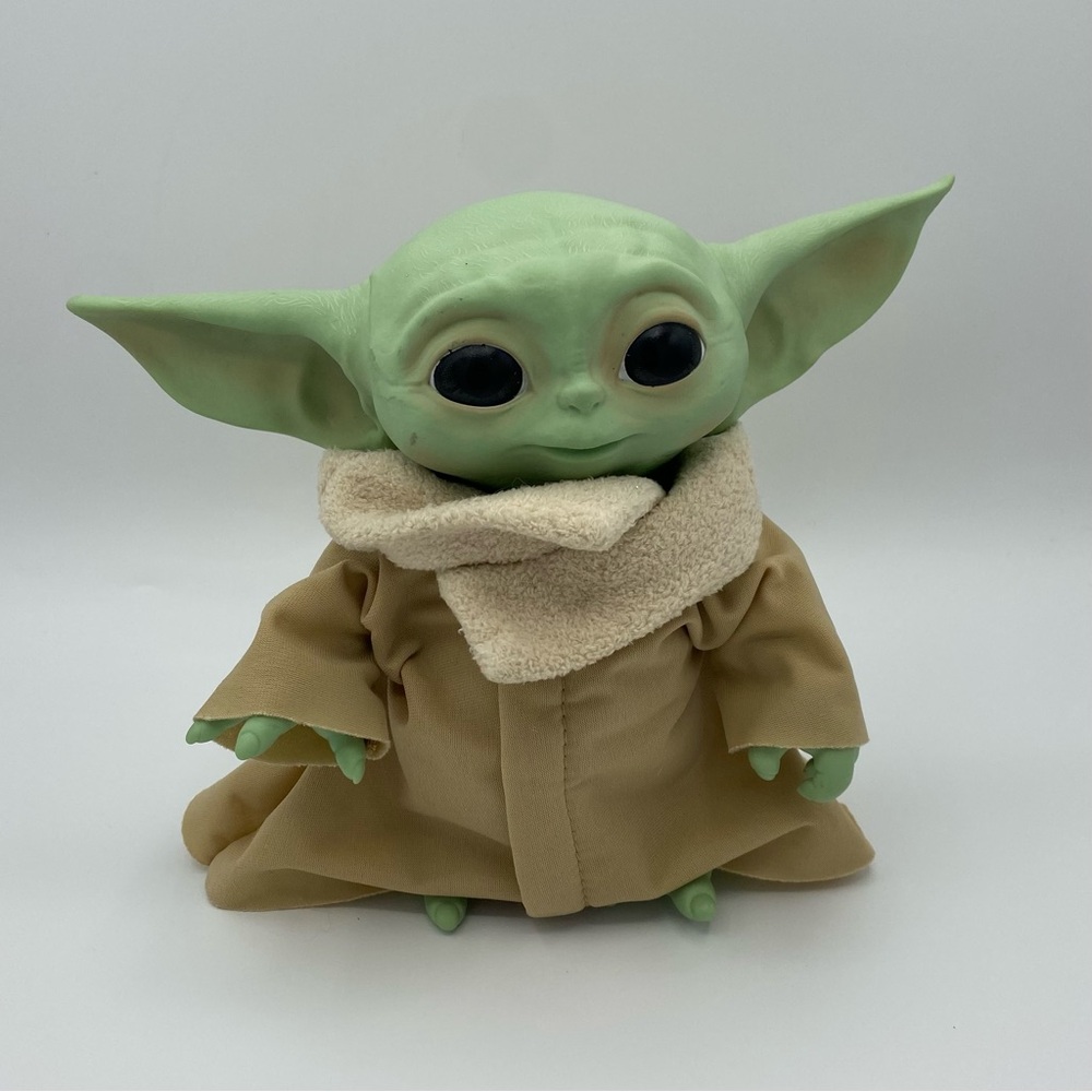 Disney Star Wars Mandalorian Talking Child Grogu Baby Yoda Doll 8 Inch  Works